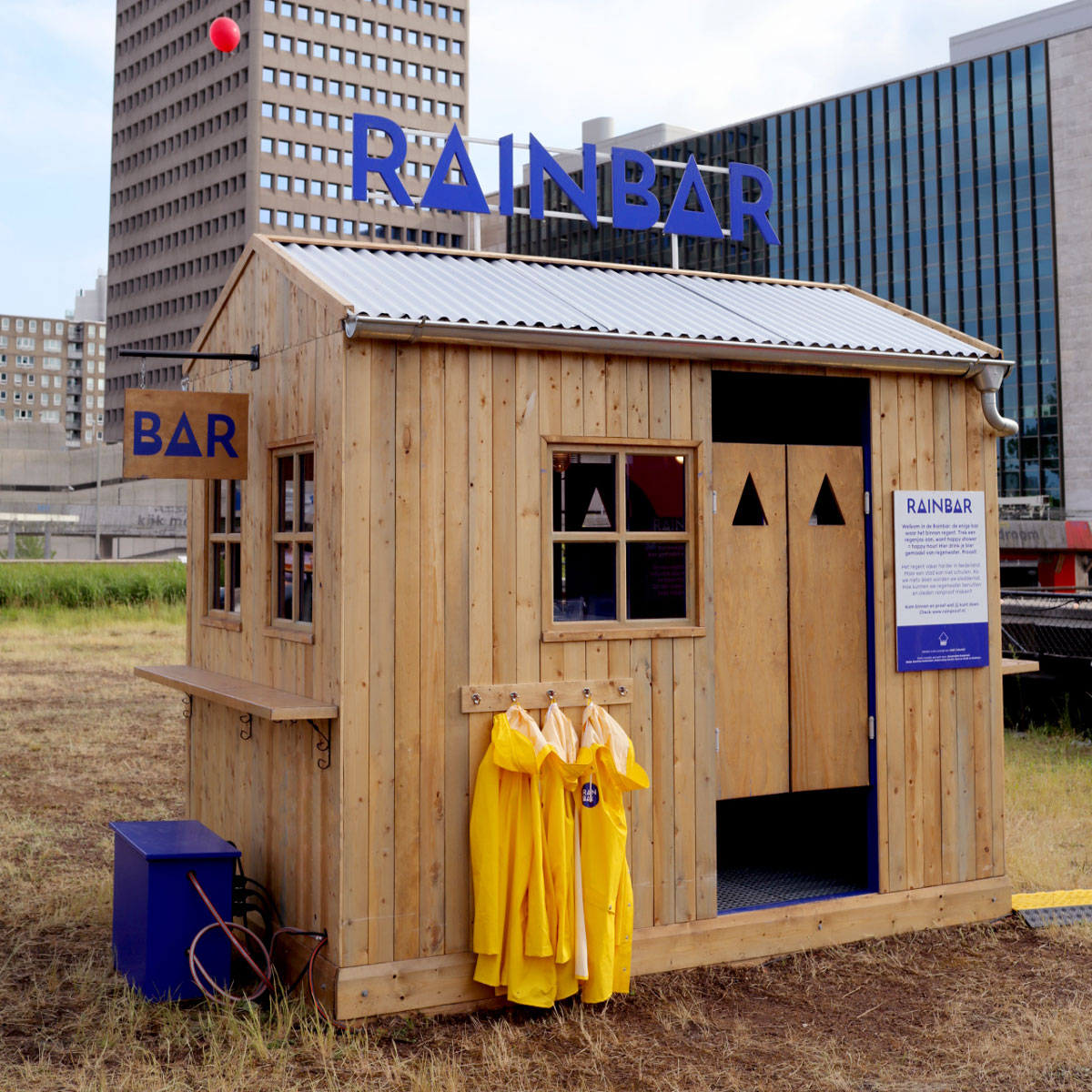 Rainbar - Amsterdam Rainproof - Water Sensitive Rotterdam